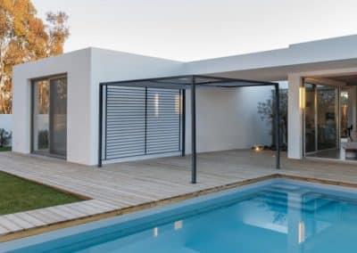 Pergola terrasse piscine de la marque Bizzotto