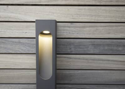 Eclairage élégant d'une terrasse - Aménagement extérieur