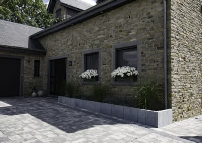Aménagement extérieur - Cour avec GardenSKoncept