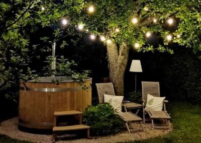 Bain nordique et accessoires avec Kirami chez GardenSKoncept