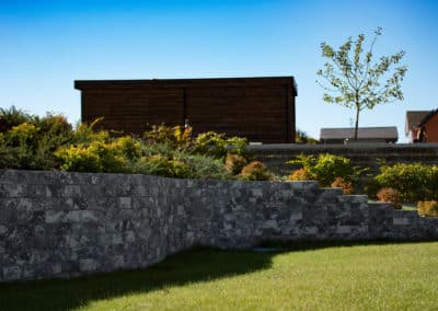 Aménagement de jardin - Muret en pierre