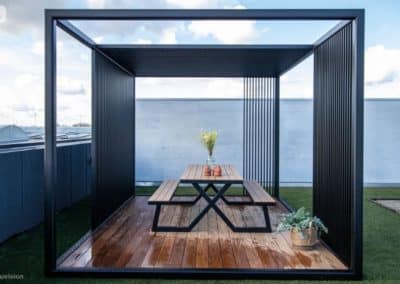 Pergola moderne et design - Sundaze by Aluvision