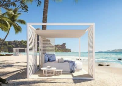 Pergola Aluvision pour la plage