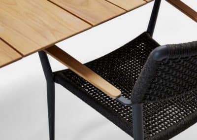 Chaise et table Diphano - GardenSKoncept