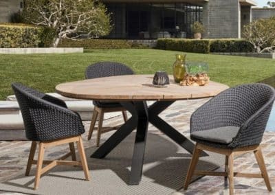 Table et chaises de jardin avec Bizzotto - GardenSKoncept