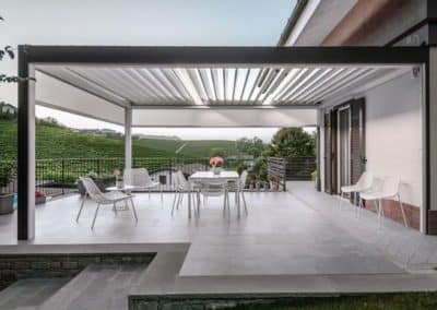 Pergola adossée - La Morra Cuneo Piemonte