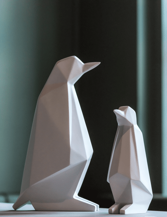 pottery-pots-penguin- décoration - Gardenskoncept