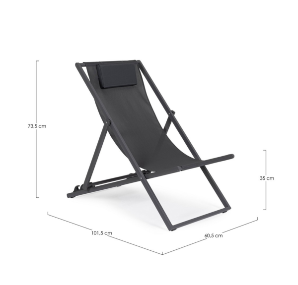 Chilienne-TAYLOR-Anthracite-Bizzotto - Gardenskoncept