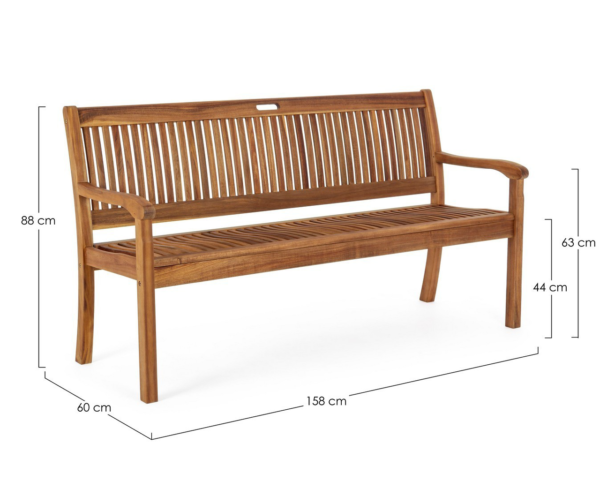Banc-Noemi - 3 places - Bizzotto - Gardenskoncept
