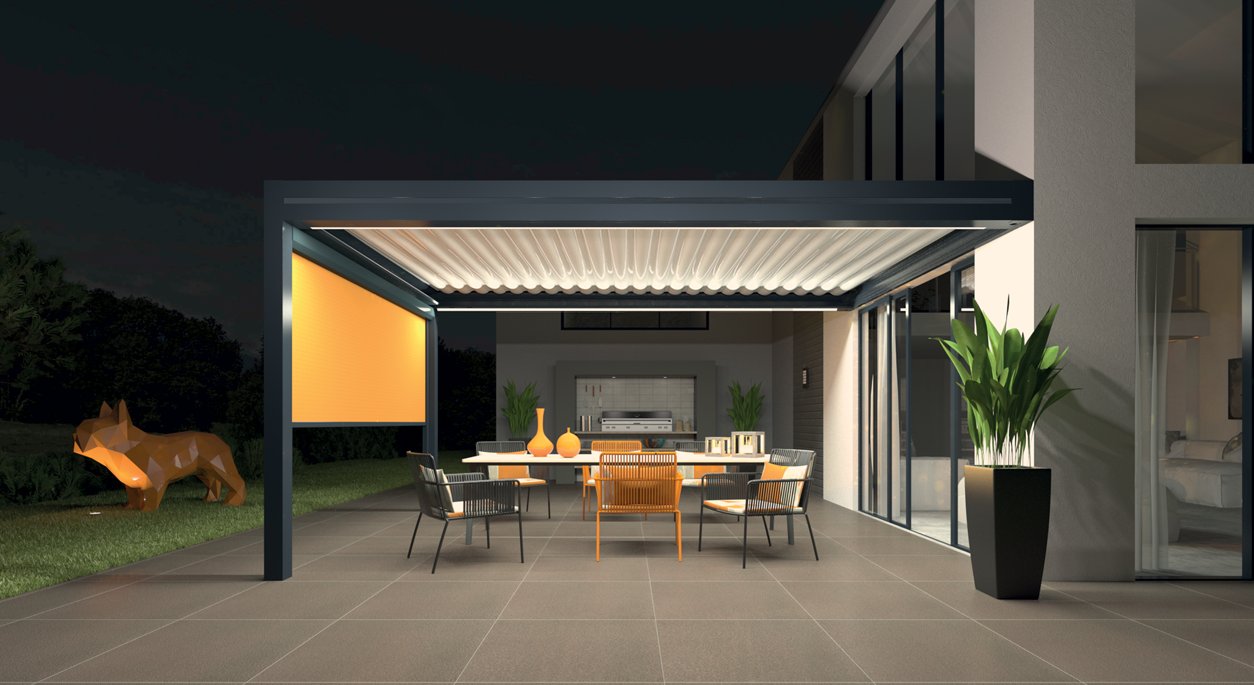 Pergola au Luxembourg - Gardenskoncept