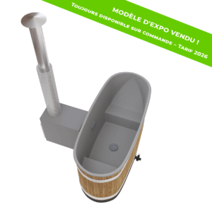 Bain nordique 2 places - Tiny - Kirami -Gardenskoncept