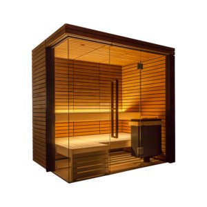 Sauna - Lindea View Small - Sentiotec - Harvia - Gardenskoncept