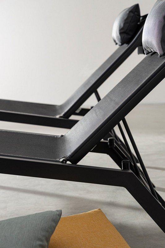 Chaise longue - transat - extérieur- bizzotto