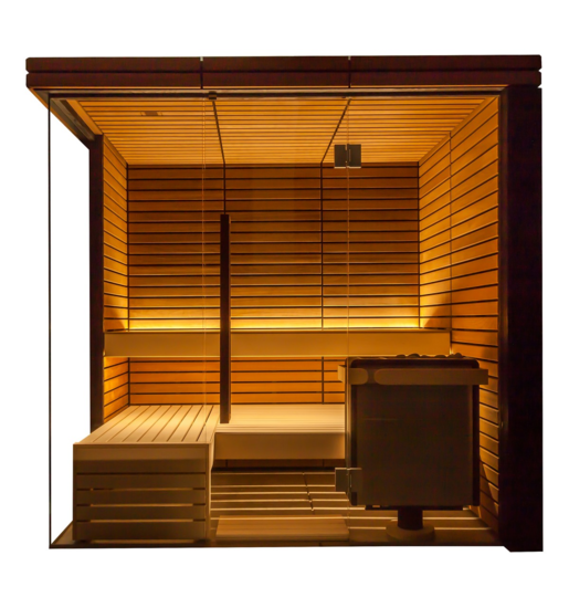 Sauna - Lindea View Small - Sentiotec - Harvia - Gardenskoncept