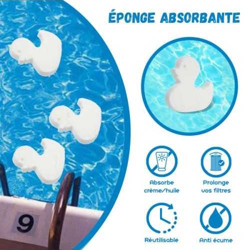 Eponge absorbante -Spa4Ever - Entretien spa au Luxembourg