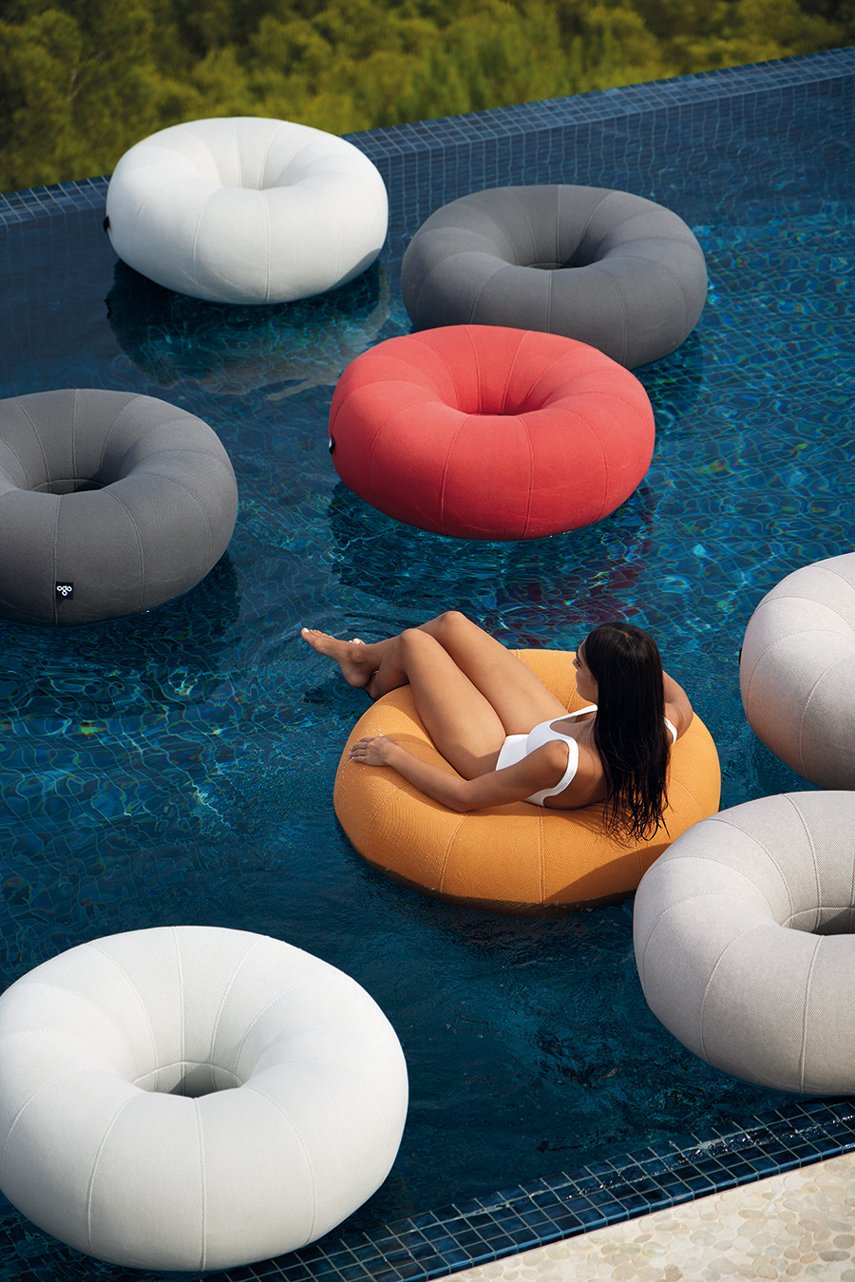 Pouf Piscine - OGO - chez Gardenskoncept