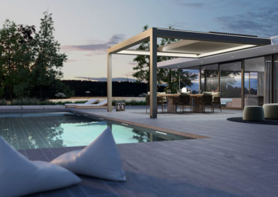 Pergola - KE -SKYLIFE - rétractable au Luxembourg