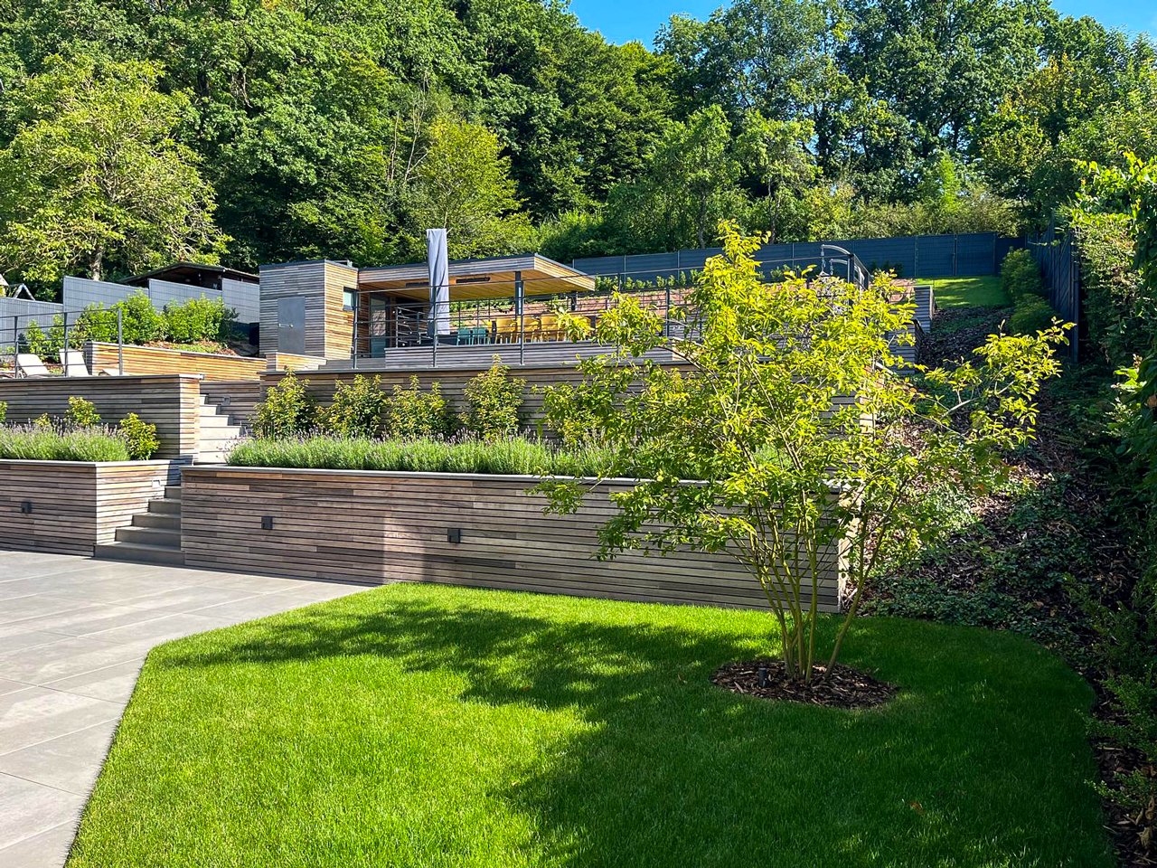 Réalisation extérieure pour une résidence privée