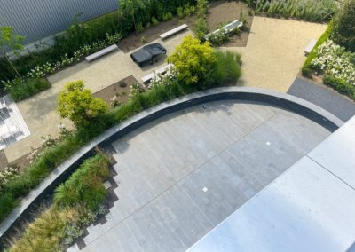 Réalisation extérieure pour un espace bureaux & commerces