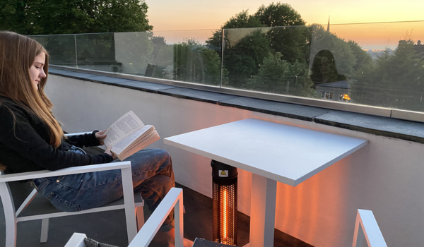 Chauffage - terrasse - extérieur - Luxembourg - Gardenskoncept
