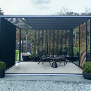 Sundaze-Box-noir- 3x4 - Pergola - Luxembourg