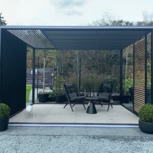 Sundaze-Box-noir- 3x4 - Pergola - Luxembourg