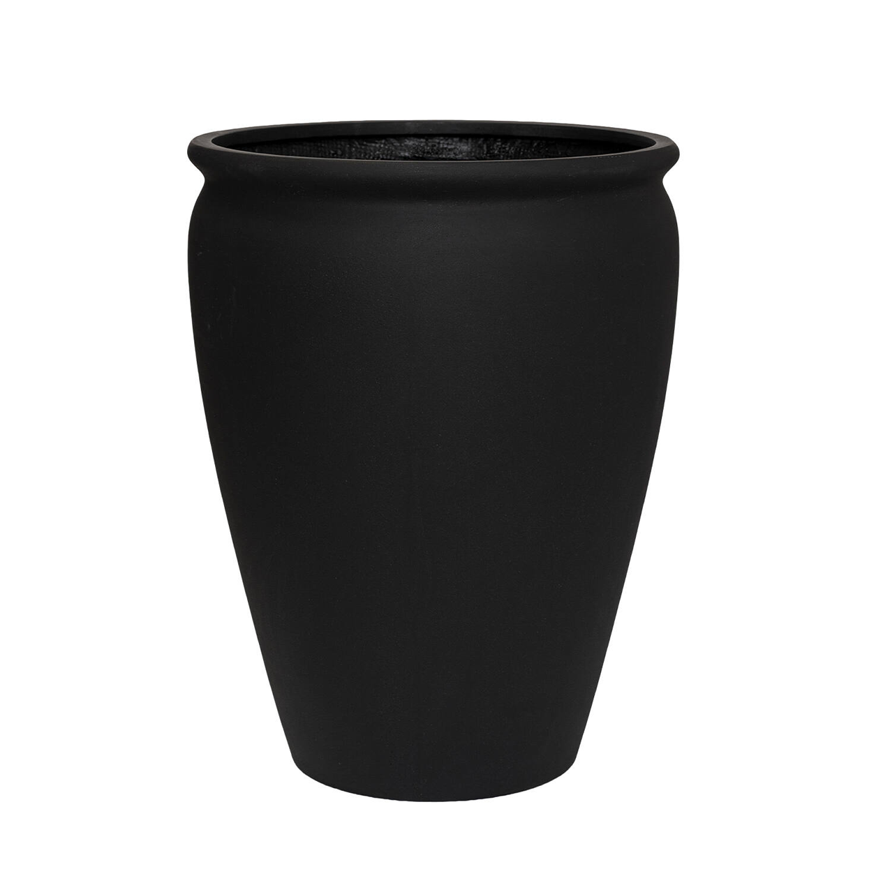 Pot Artemis L Noir | Pot design intérieur et extérieur