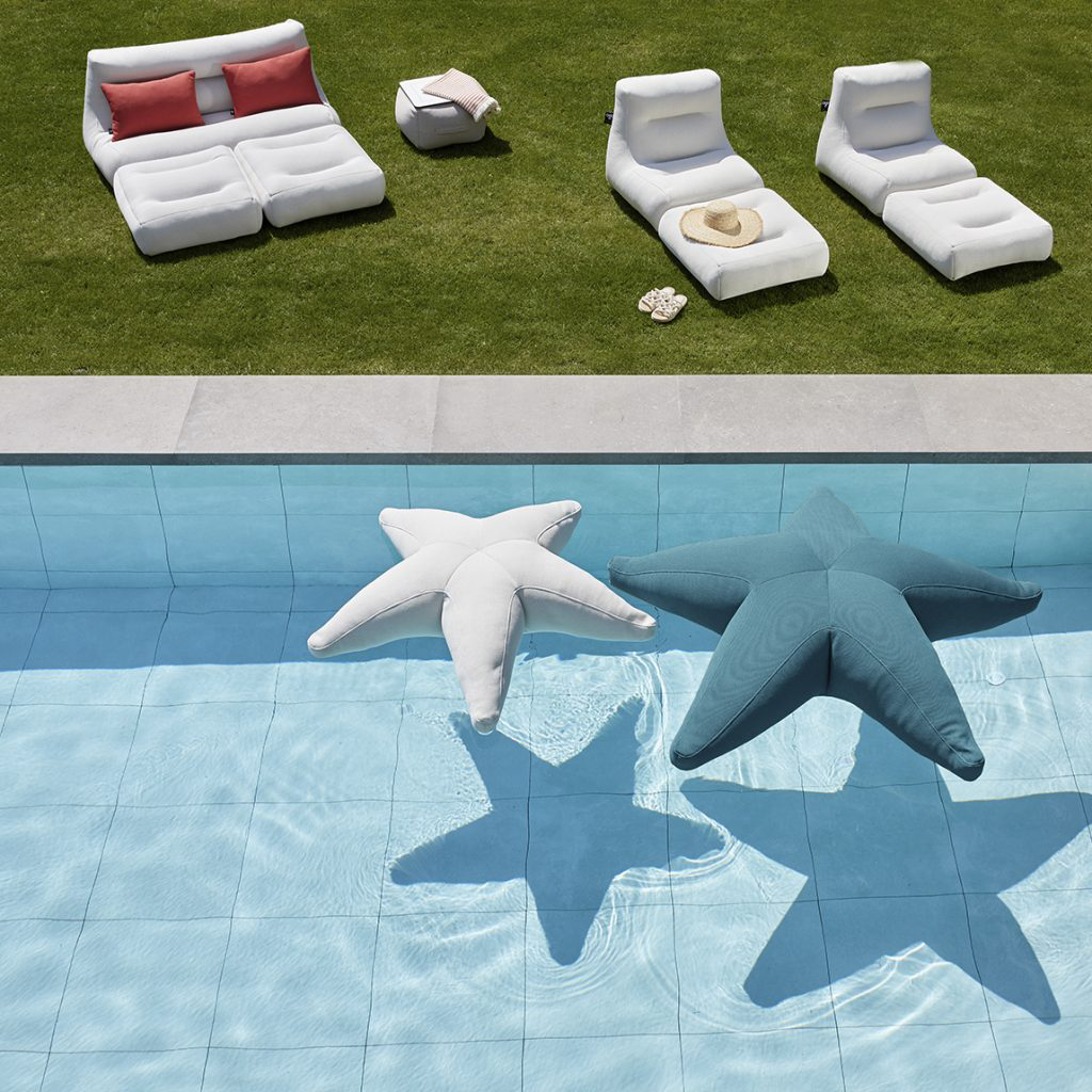Pouf design extérieur OGO Starfish
