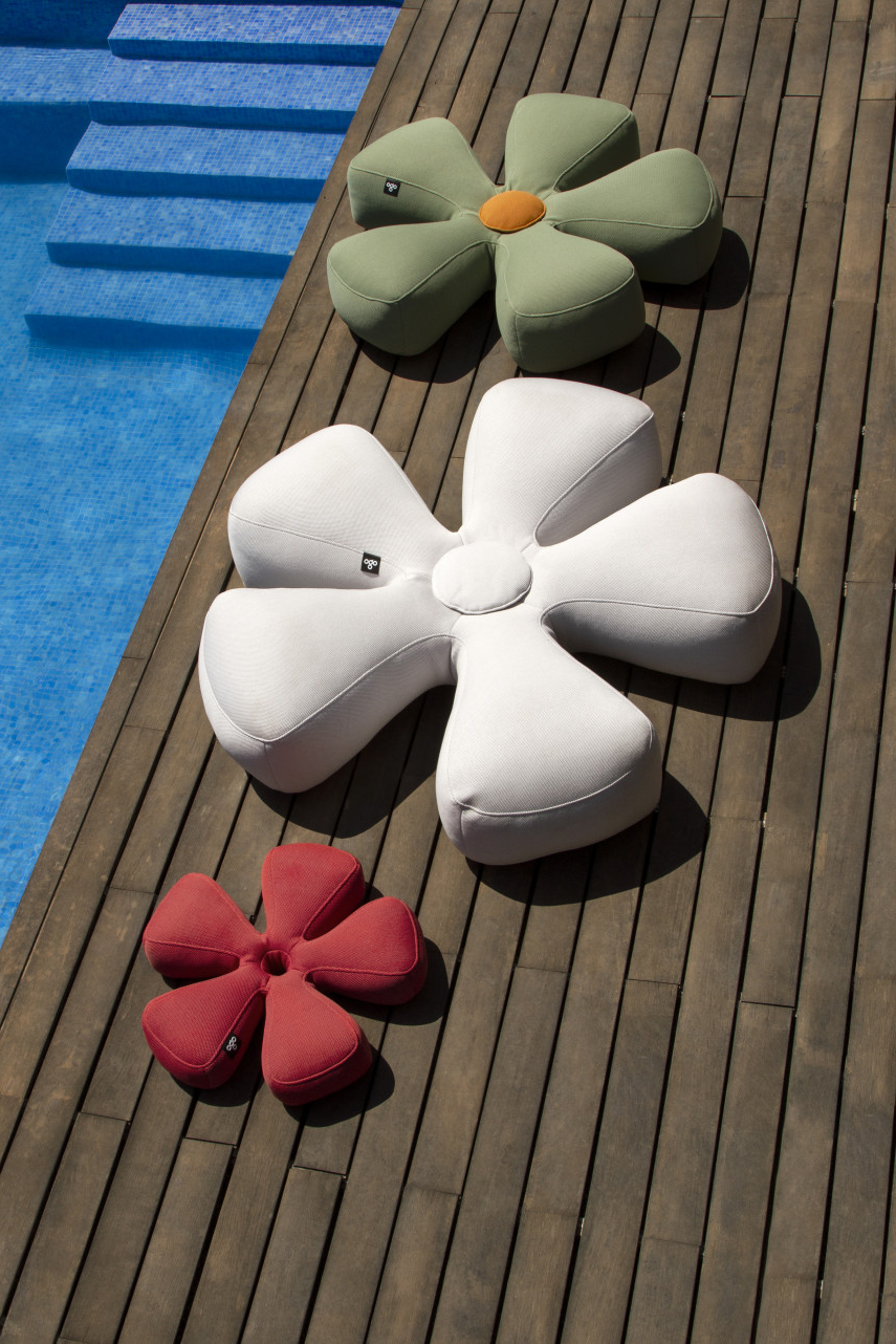 poufs piscine