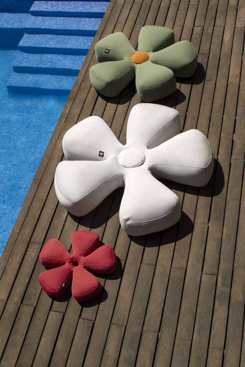 poufs piscine